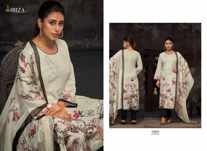 Kimaya By Ibiza Digital Printed Linen Cotton Dress Material Wholesale Price In Surat